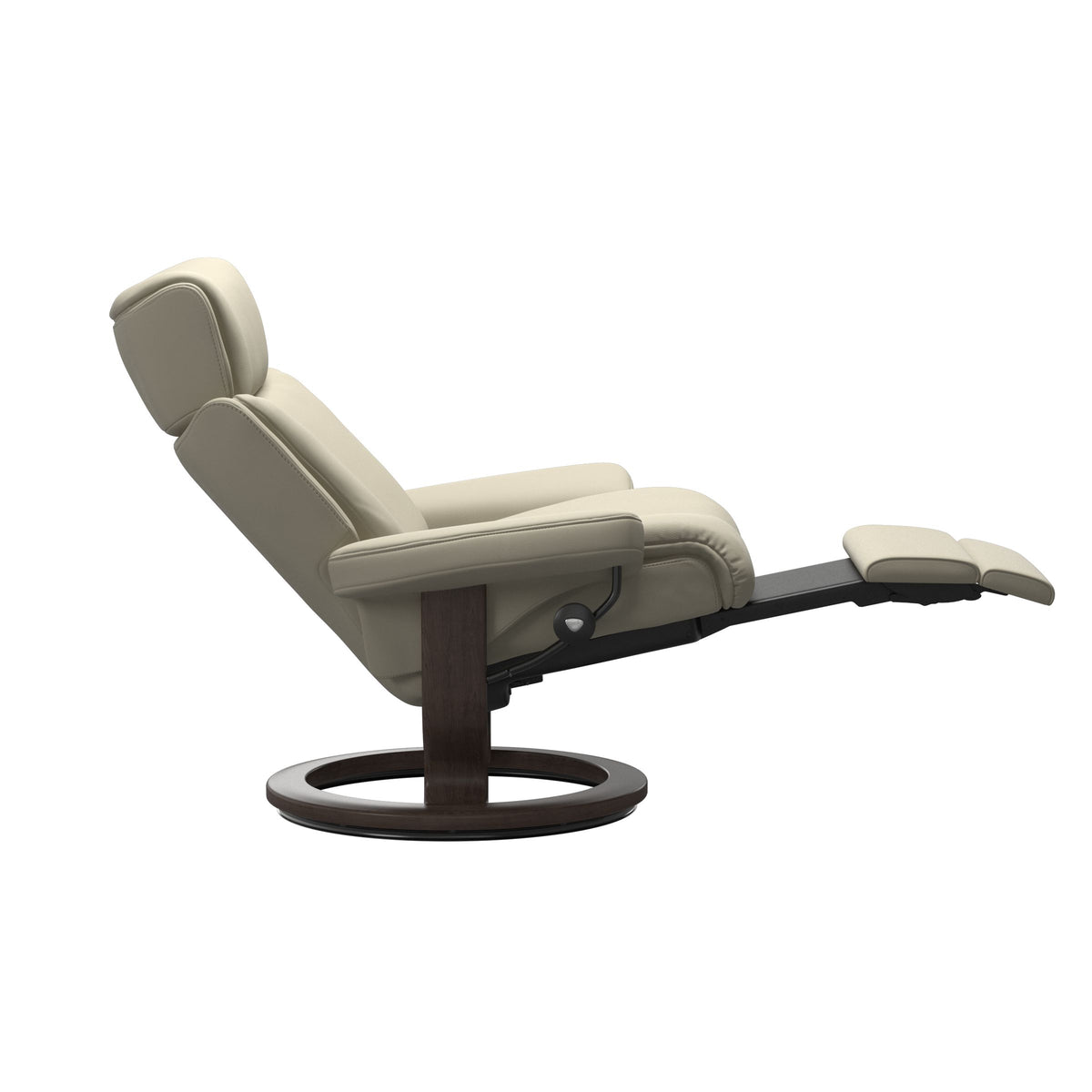 Stressless® Magic (M) Classic Base Recliner with Power