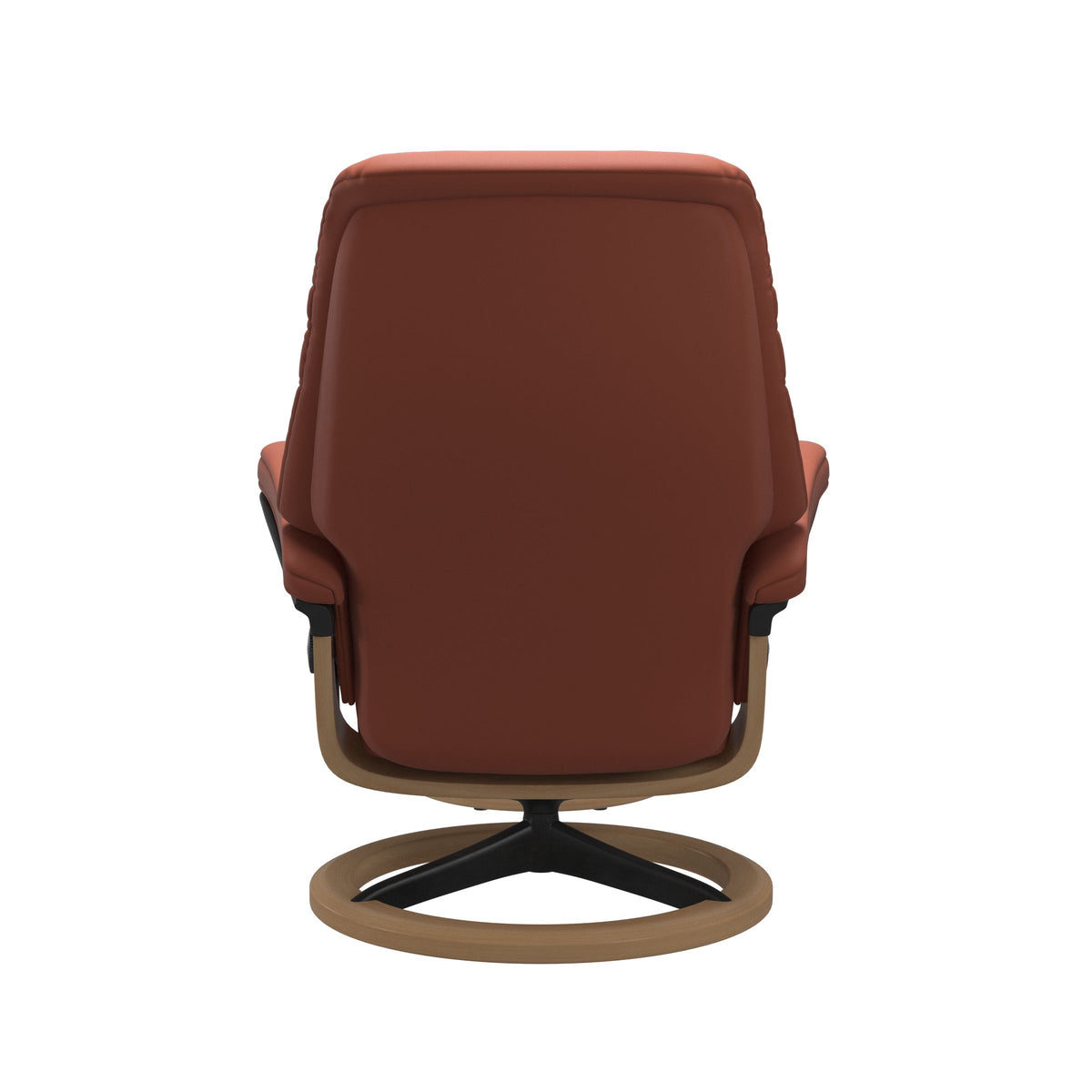 Stressless® Sunrise (M) Signature Base Recliner with Ottoman