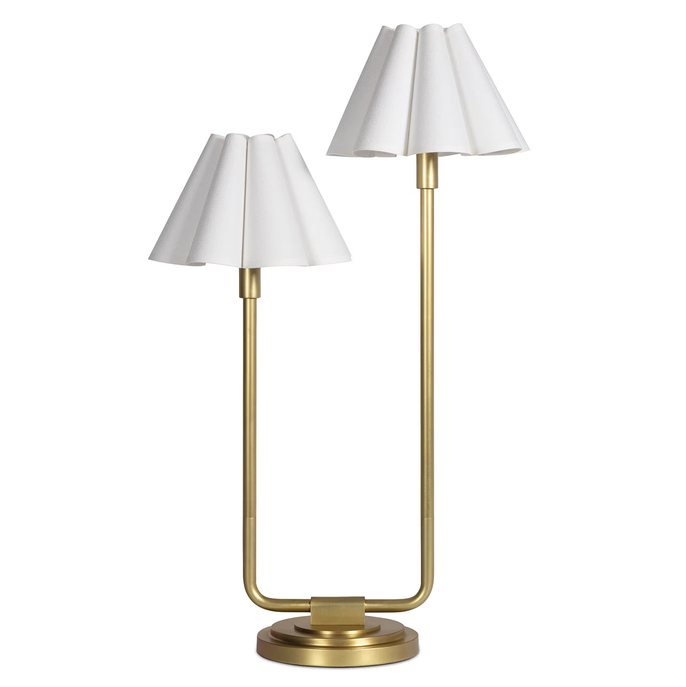Polly Double Arm Table Lamp