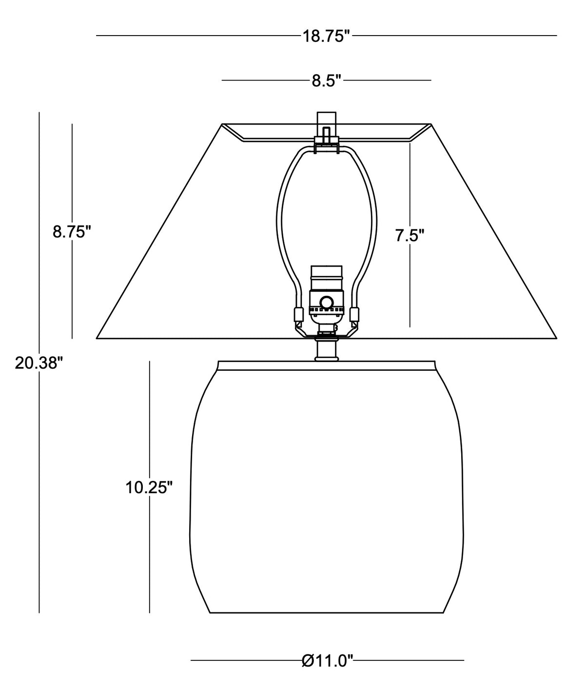 Jennifer Table Lamp