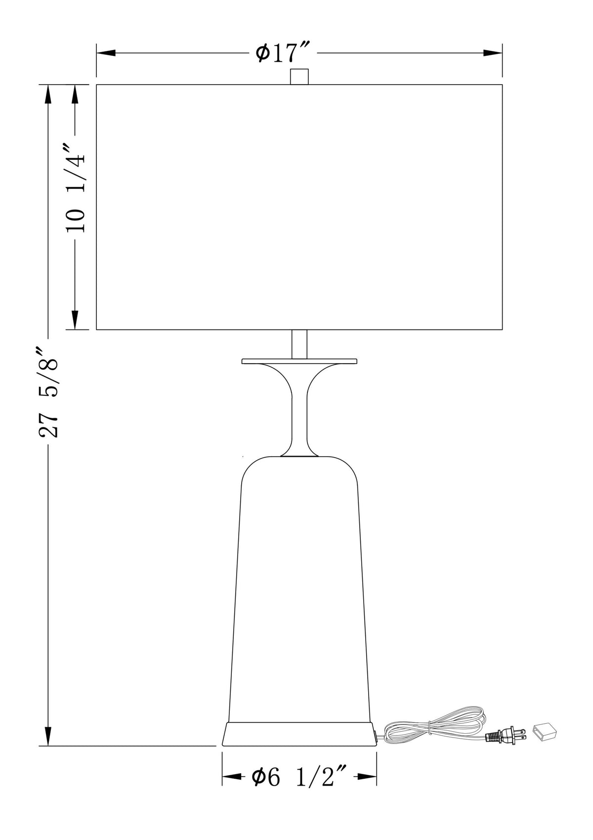 Judith Table Lamp